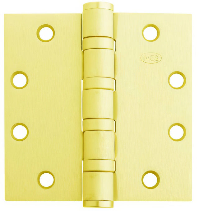 Ives 5BB1412632 polished brass ball bearing hinge
