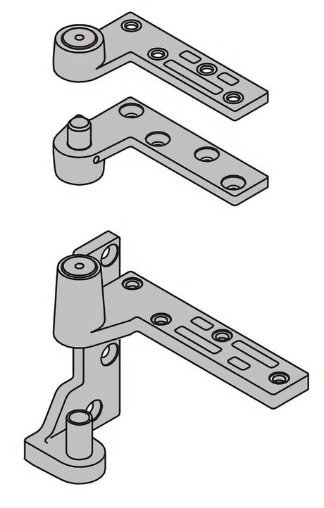Ives 7215SET10BLH oil rubbed bronze offset pivot