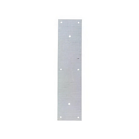 Ives 82004416 8200B 4" x 16" Brass Push Plate with Mounting Screws Satin Brass
