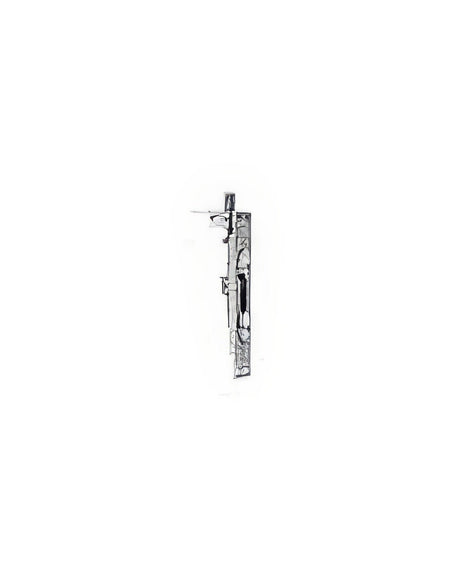 Ives FB3585 satin brass blackened flush bolt