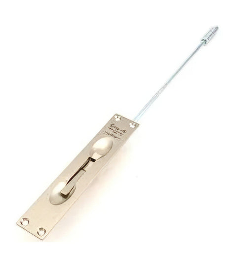 Ives FB45715 satin nickel flush bolt