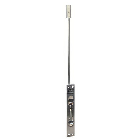 Ives FB45826D satin chrome manual flush bolt