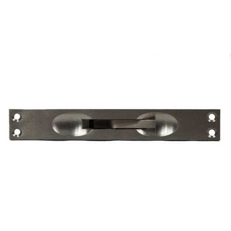Ives FB45815 FB458 Manual Flush Bolt for Metal Fire Door 12" Rod and 3/4" Throw Satin Nickel