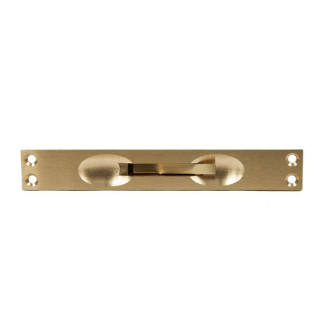 Ives FB4583 FB458 Manual Flush Bolt for Metal Fire Door 12" Rod and 3/4" Throw Polished Brass