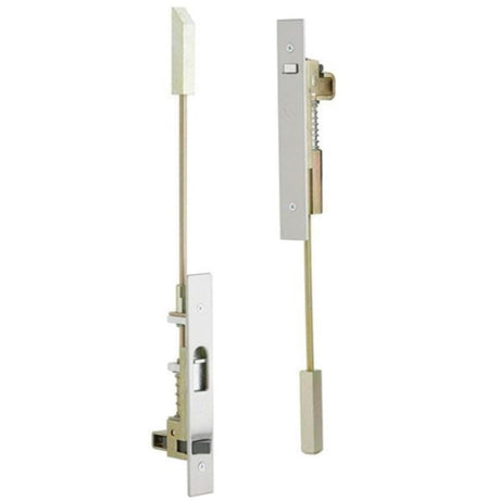 Ives FB51P12MD32 bright stainless steel constant latching bolts