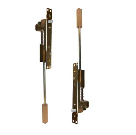 Ives FB51P12MD4 satin brass constant latching bolts