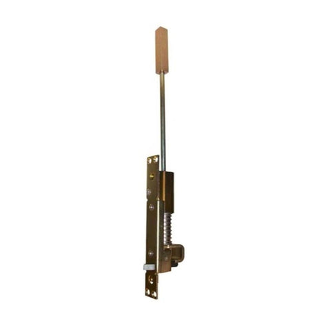 Ives FB51T12MD4 FB51T12MD Top Flush Bolt Constant Latching Satin Brass