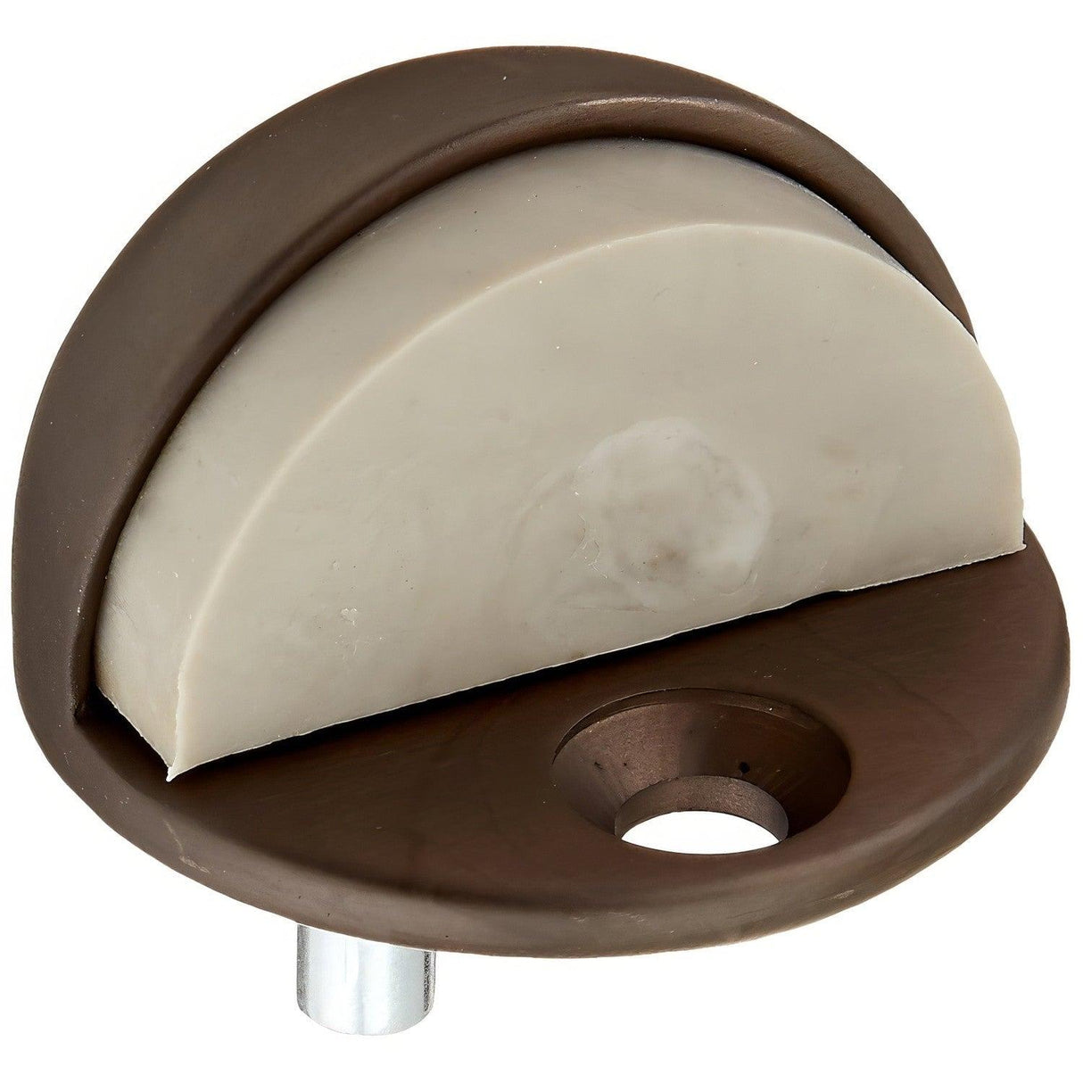 Ives FS1710B FS17 Cast Brass Floor Door Stop 1-11/32" Overall Height 1-3/4" Base Diameter 1/2" Base Height Oil Rubbed Bronze