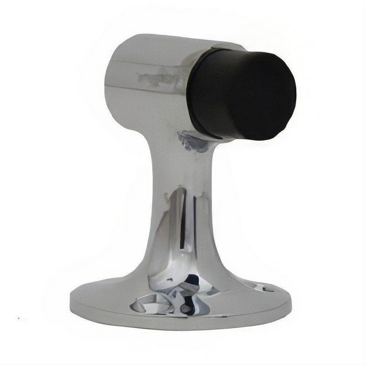 Ives FS44826 FS448 3" Height Cast Brass Floor Door Stop with Wood Screws Polished Chrome