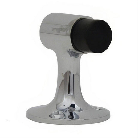 Ives FS44826 FS448 3" Height Cast Brass Floor Door Stop with Wood Screws Polished Chrome