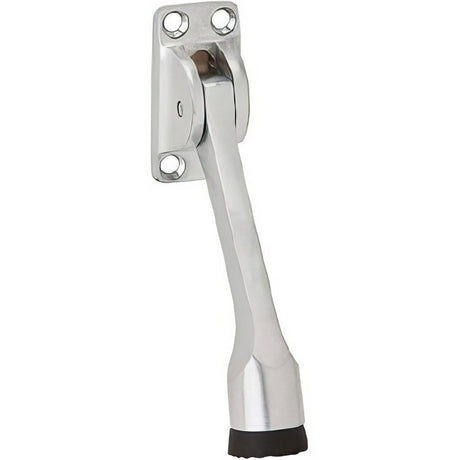 Ives FS45226D4 satin chrome kick down door holder