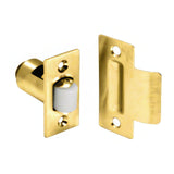 Ives RL323 RL32 Brass or Stainless Steel Roller Latch 1-1/8" W x 2-1/4" L Strike Plate Polished Brass