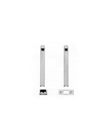 Ives SB1630TL2G SB1630-TL Heavy Duty Steel Universal Top Strike Locking Surface Bolt 8" L Body 1" Throw Zinc Plated