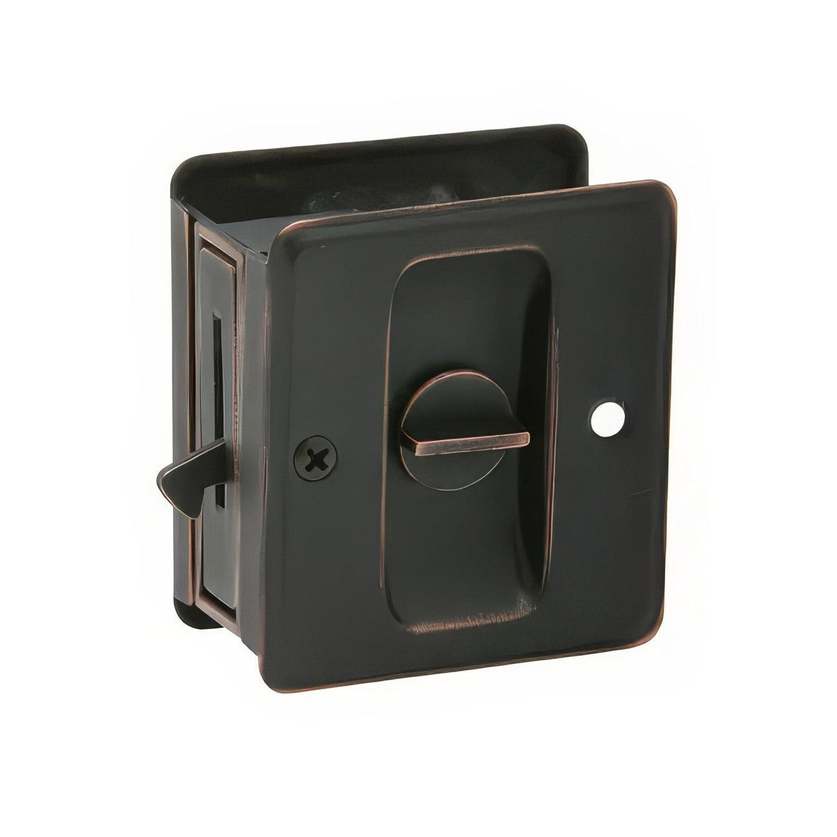 Ives SC991B716 SC991B6 Privacy Sliding Solid Brass Door Lock Aged Bronze