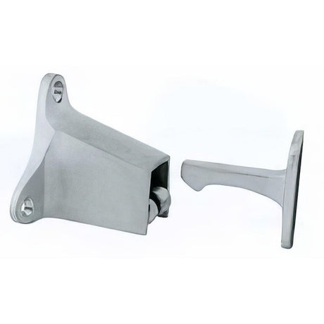 Ives WS4028 WS40 Cast Brass Automatic Wall Door Holder 3-1/2" Engaged Projection Aluminum