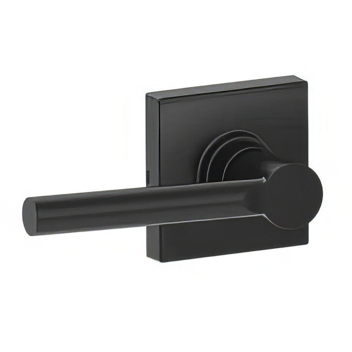 Dexter by Schlage J10BRW622COL matte black passage door lever