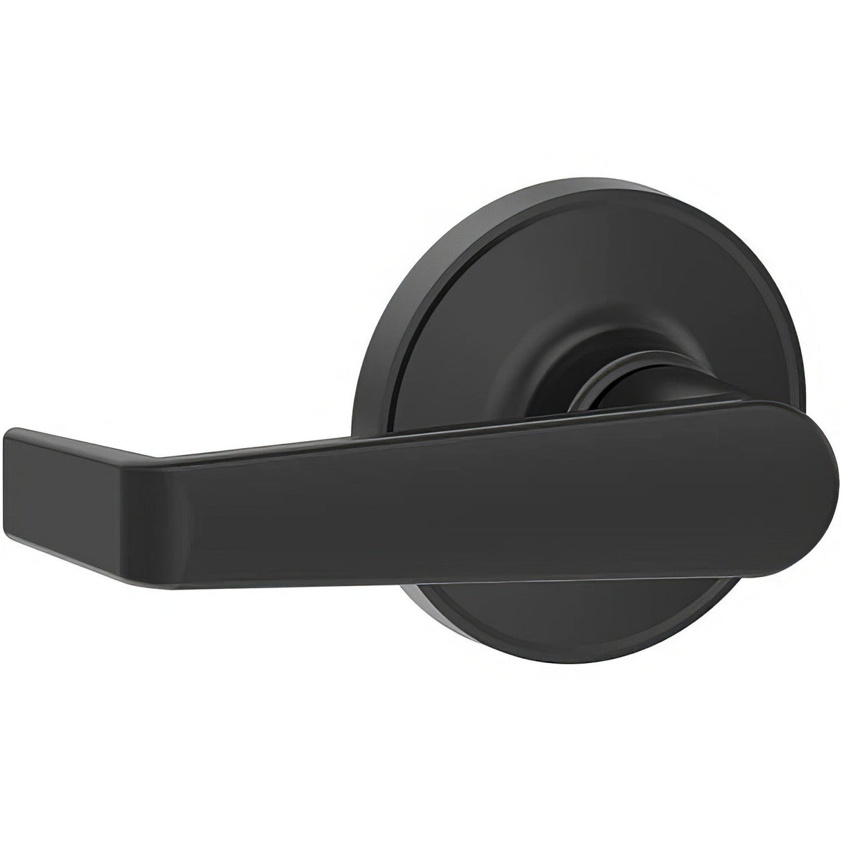 Dexter by Schlage J10FMAR622 matte black passage door lever