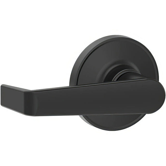 Dexter by Schlage J10FMAR622 matte black passage door lever