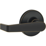 Dexter by Schlage J10MAR716 aged bronze passage door lever