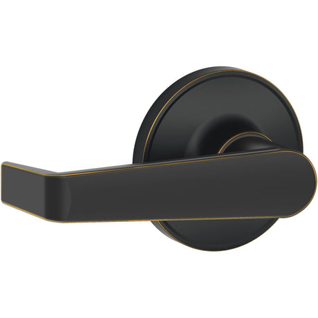 Dexter by Schlage J10MAR716 aged bronze passage door lever
