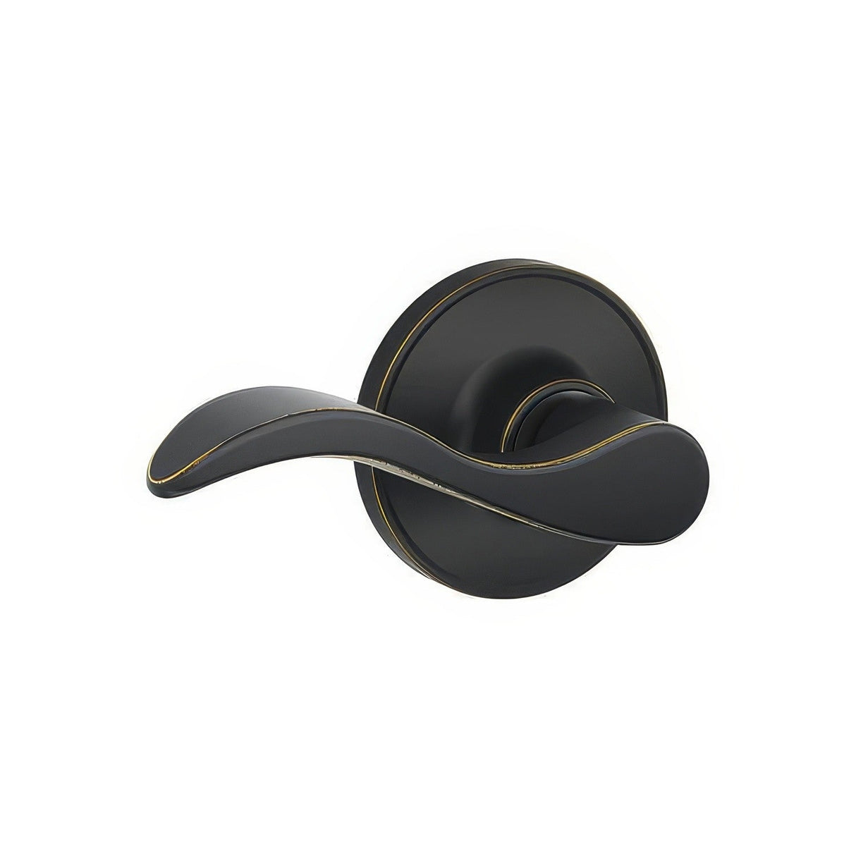 Dexter by Schlage J10SEV716 aged bronze passage door lever