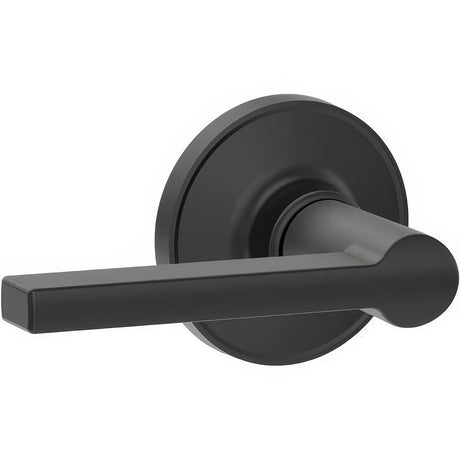 Dexter by Schlage J10SOL622 matte black passage door lever