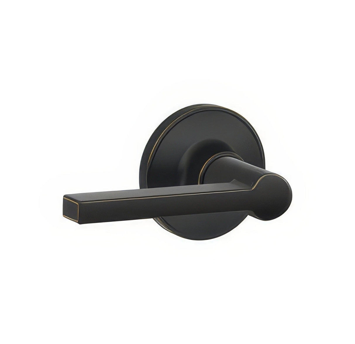 Dexter by Schlage J10SOL716 aged bronze passage door lever