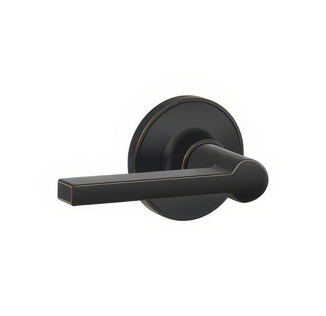 Dexter by Schlage J10SOL716 aged bronze passage door lever