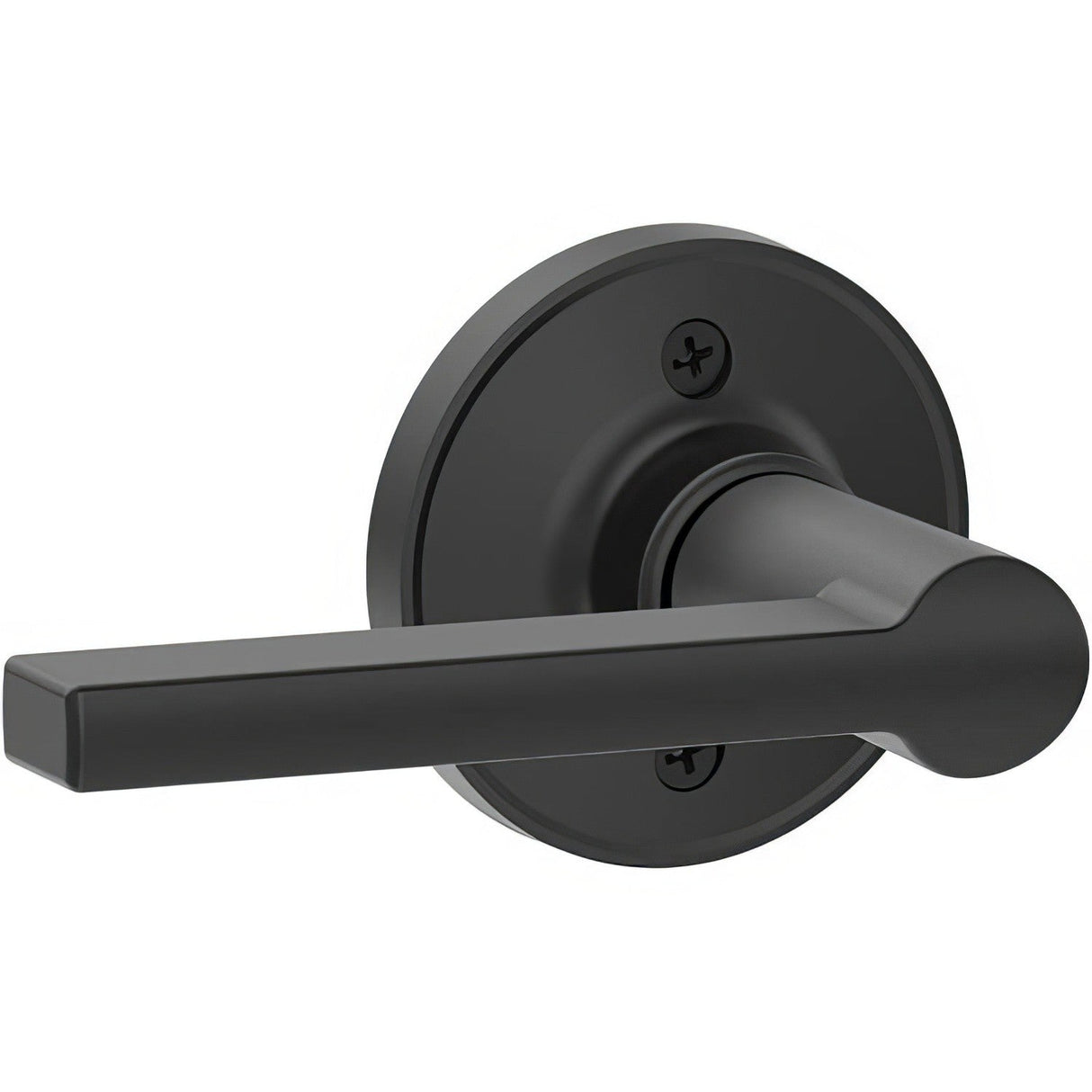 Dexter by Schlage J170SOL622 matte black dummy door lever