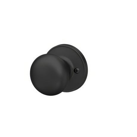 Dexter by Schlage J170STR622 matte black dummy door knob