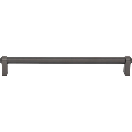 Top Knobs TK3214AG Lawrence 8 13/16" Center to Center Bar Pull Ash Gray
