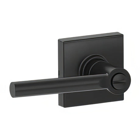Dexter by Schlage J40BRW622COL matte black privacy door lever