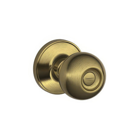 Dexter by Schlage J40CNA609 antique brass privacy door knob