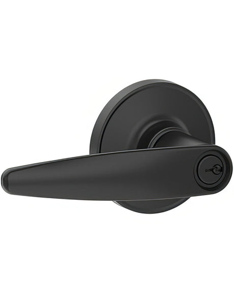 Dexter by Schlage J40DOV622 matte black privacy door lever