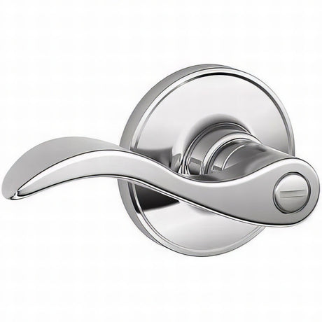 Dexter by Schlage J40PSEV625 polished chrome privacy door lever