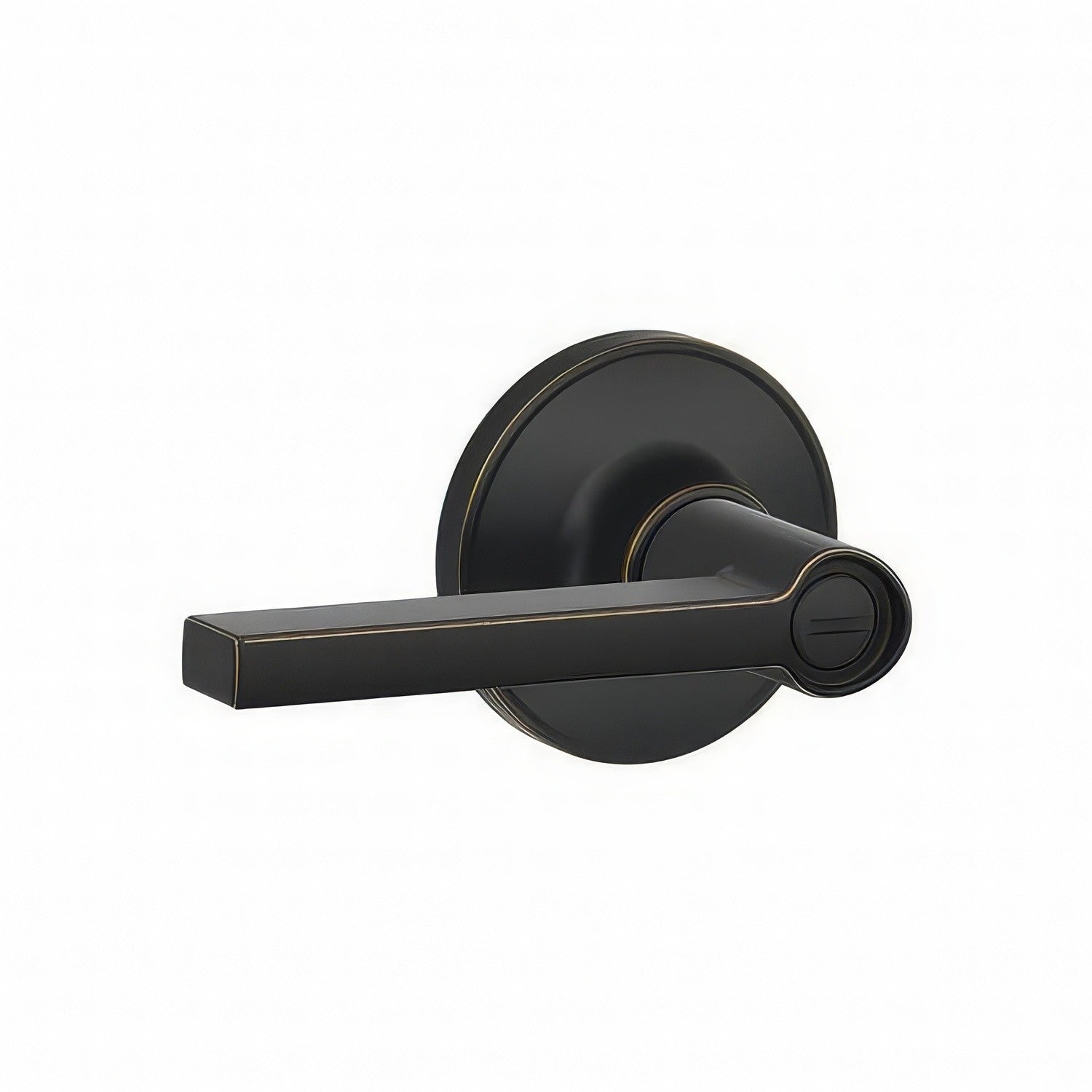 ルル Dexter by Schlage J40PSOL Solstice Push Button Privacy Door Lever