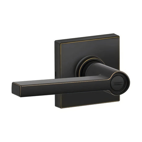 Dexter by Schlage J40SOL716COL aged bronze privacy door lever
