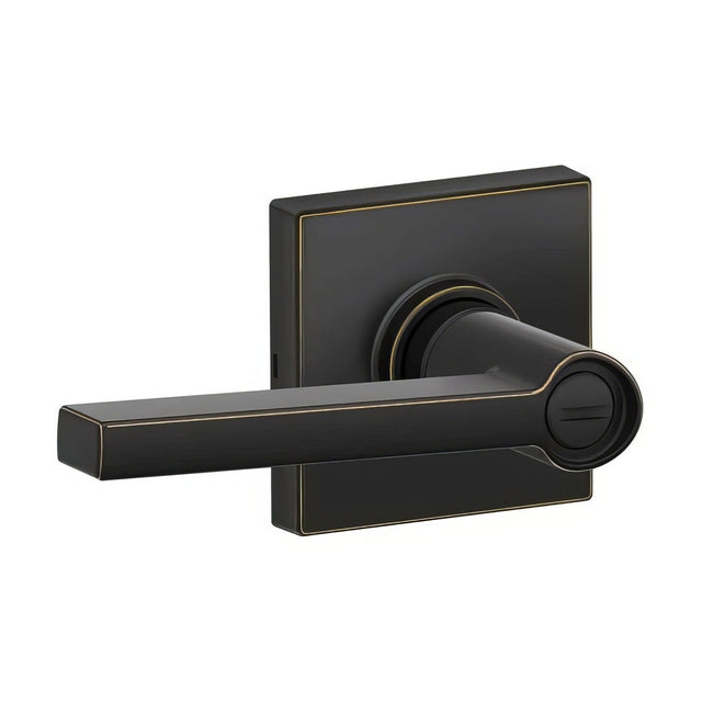 Dexter by Schlage J40SOL716COL aged bronze privacy door lever