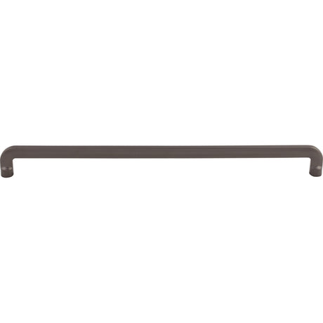 Top Knobs TK3046AG Hartridge 12" Center to Center Bar Pull Ash Gray