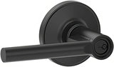 Dexter by Schlage J54BRW622 matte black keyed entry door lever