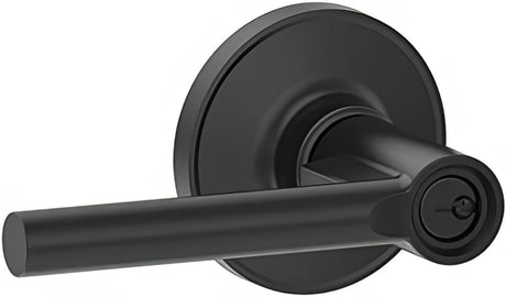 Dexter by Schlage J54BRW622 matte black keyed entry door lever