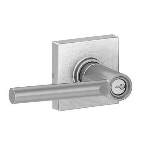 Dexter by Schlage J54BRW626COL satin chrome keyed entry door lever