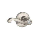 Dexter by Schlage J54LAS619 satin nickel keyed entry door lever