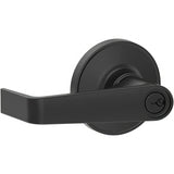 Dexter by Schlage J54MAR622 matte black keyed entry door lever