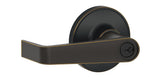 Dexter by Schlage J54MAR716 aged bronze keyed entry door lever