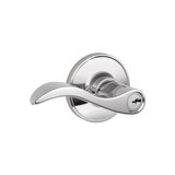 Schlage J54SEV625 Seville keyed entry keyed entry door lever, additional view