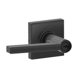 Dexter by Schlage J54SOL622COL matte black keyed entry door lever