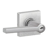 Dexter by Schlage J54SOL626COL satin chrome keyed entry door lever