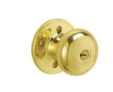 Dexter by Schlage J54STR605 polished brass keyed entry door knob