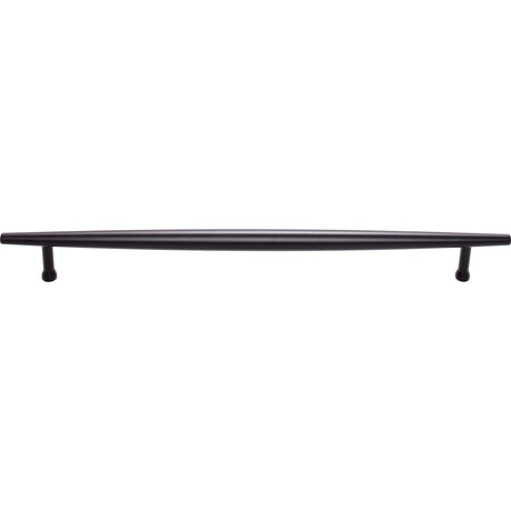 Top Knobs TK967BLK Allendale 12" Center to Center Bar Pull Flat Black